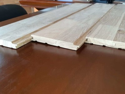 Вагонка дуб срощ. не цельноламельный 160х20х4500