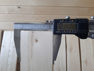 Доска пола 105х35х6000 хвоя